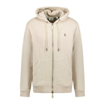 Burberry 'Cillian' TB Logo Hooded Sweatshirt Beige - Boinclo ltd