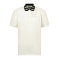 Burberry Collar Logo Polo T-Shirt White & Black - Boinclo ltd