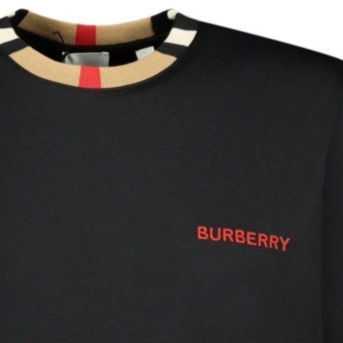 Burberry 'Jayson' Check T-Shirt Black - Boinclo ltd