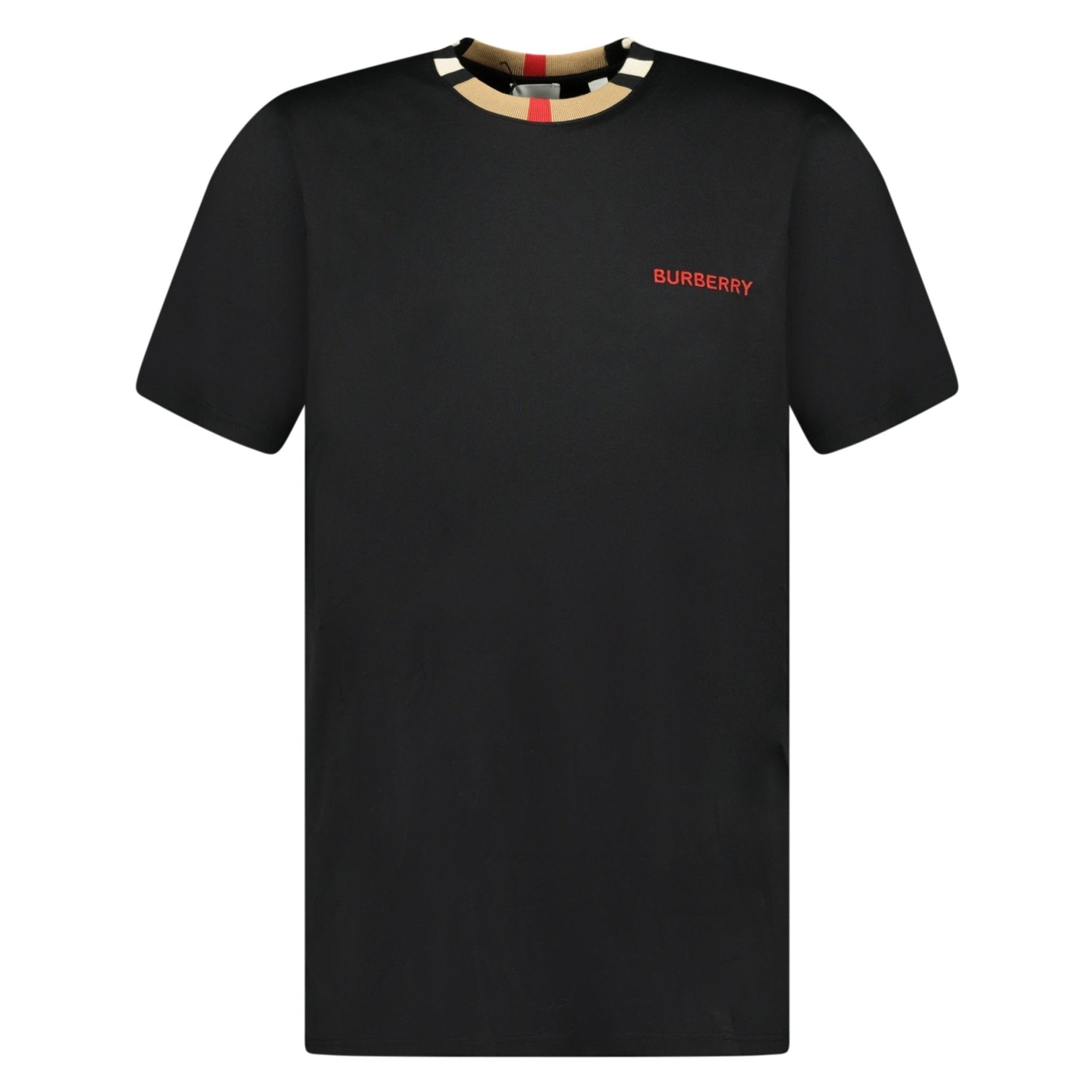 Burberry 'Jayson' Check T-Shirt Black - Boinclo ltd