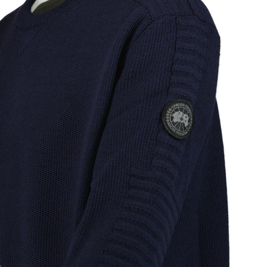 Canada Goose 'Paterson' Knit Sweater Navy - Boinclo ltd