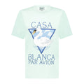 Casablanca Par Avian Screen Printed T-Shirt Mint Green - Boinclo ltd