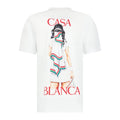 Casablanca 'Tennis Girl' T-Shirt White - Boinclo ltd
