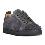 Christian Louboutin 'Junior Spikes' Orlato Sneakers Grey - Boinclo ltd