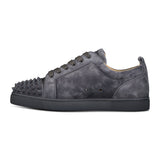 Christian Louboutin 'Junior Spikes' Orlato Sneakers Grey - Boinclo ltd