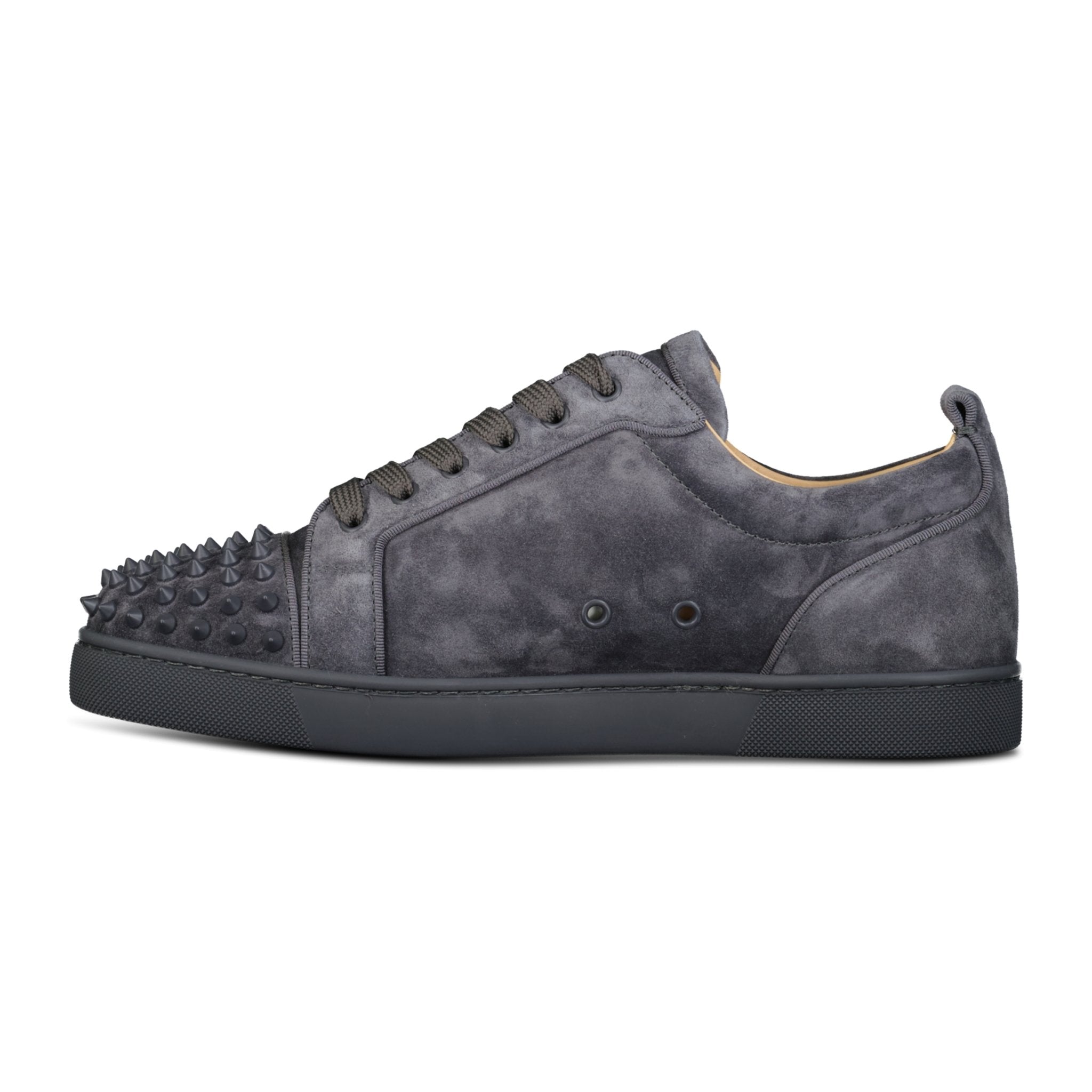 Christian Louboutin 'Junior Spikes' Orlato Sneakers Grey - Boinclo ltd