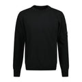 CP Company Arm Lens Knitted Sweatshirt Black - Boinclo ltd