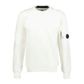 CP Company Arm Lens Sweatshirt White - Boinclo ltd