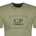 CP Company Chest Logo T-Shirt Khaki - Boinclo ltd