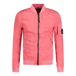 CP Company Chrome Nycra Bomber Jacket Coral Pink - Boinclo ltd
