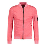CP Company Chrome Nycra Bomber Jacket Coral Pink - Boinclo ltd