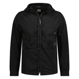 CP Company Chrome Overshirt Jacket Black - Boinclo ltd