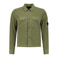 CP Company Corduroy Button Up Jacket Green - Boinclo ltd