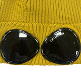 CP Company Cotton Goggle Beanie Yellow - Boinclo ltd