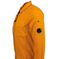 CP Company Cotton Lens Overshirt Jacket Desert Orange - Boinclo ltd