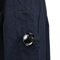 CP Company Cotton Lens Overshirt Jacket Navy - Boinclo ltd