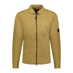 CP Company Cotton Lens Overshirt Jacket Sand - Boinclo ltd