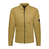 CP Company Cotton Lens Overshirt Jacket Sand - Boinclo ltd