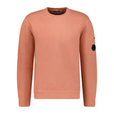 CP Company Garment Dyed Arm Lens Sweatshirt Coral - Boinclo ltd