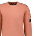 CP Company Garment Dyed Arm Lens Sweatshirt Coral - Boinclo ltd