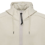 CP Company Goggle Hoodie Sweatshirt Ivory - Boinclo ltd