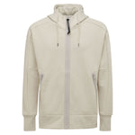 CP Company Goggle Hoodie Sweatshirt Ivory - Boinclo ltd