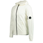 CP Company Hooded Lens Sweatshirt White - Boinclo ltd