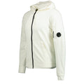 CP Company Hooded Lens Sweatshirt White - Boinclo ltd
