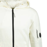 CP Company Hooded Lens Sweatshirt White - Boinclo ltd