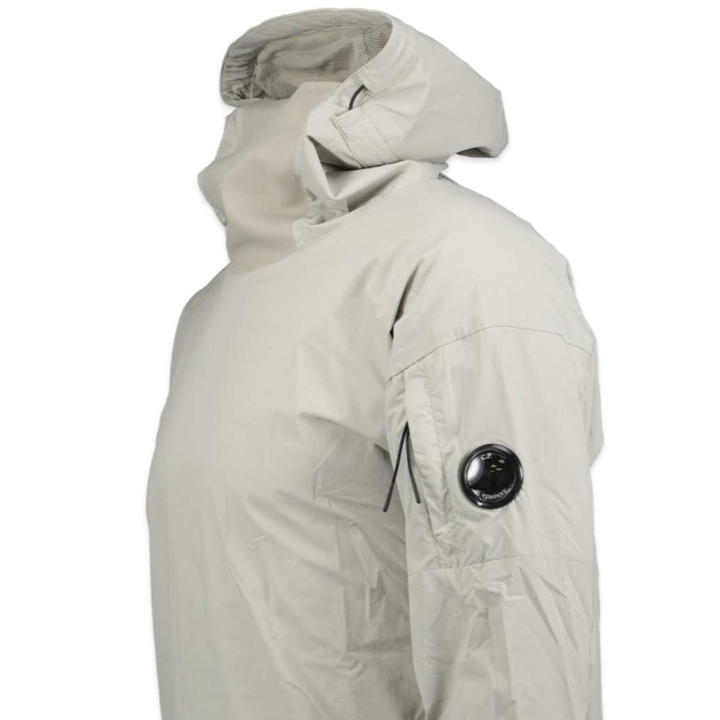 CP Company Hooded Nylon Stretch Double Jacket Grey - Boinclo ltd