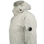 CP Company Hooded Nylon Stretch Double Jacket Grey - Boinclo ltd