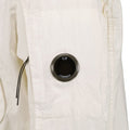 CP Company Lens 50 fili Overshirt Jacket White - Boinclo ltd