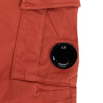 CP Company Lens Cargo Shorts Orange - Boinclo ltd