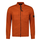 CP Company Lens Chrome Overshirt Jacket Orange - Boinclo ltd