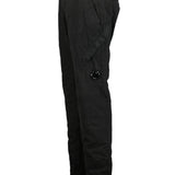 C.P. Company Lens Stretch Sateen Cargo Pants Black - Boinclo ltd