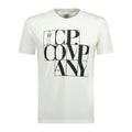 CP Company Logo Print Sailor T-Shirt White - Boinclo ltd