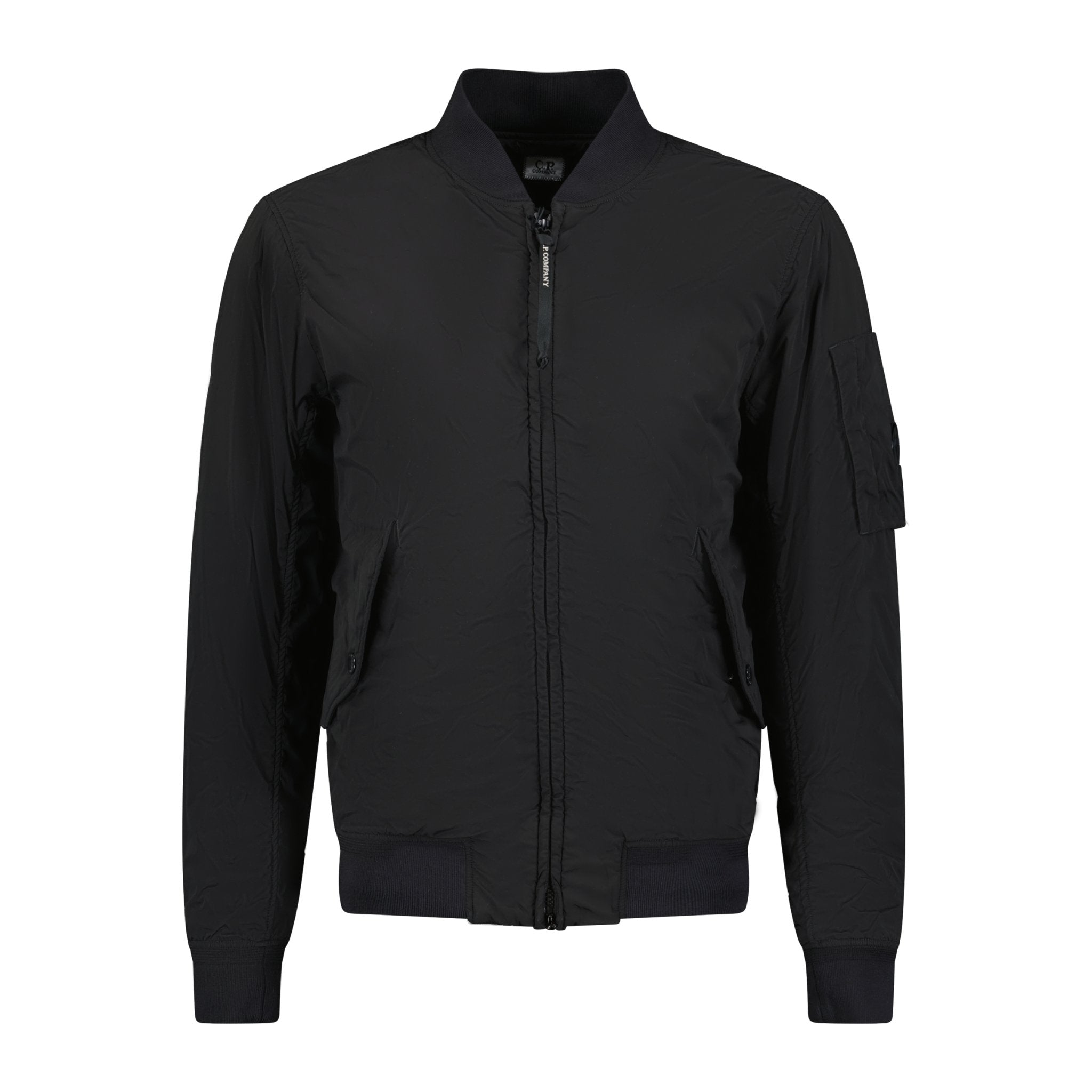 CP Company Nycra-R Bomber Jacket Black - Boinclo ltd