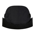 CP Company Patch Logo Flatt Nylon Cap Black - Boinclo ltd