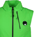 CP Company Protek Padded Lens Gilet Jacket Green - Boinclo ltd