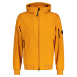 CP Company Shell-R Soft Shell Arm Lens Jacket Desert Orange - Boinclo ltd
