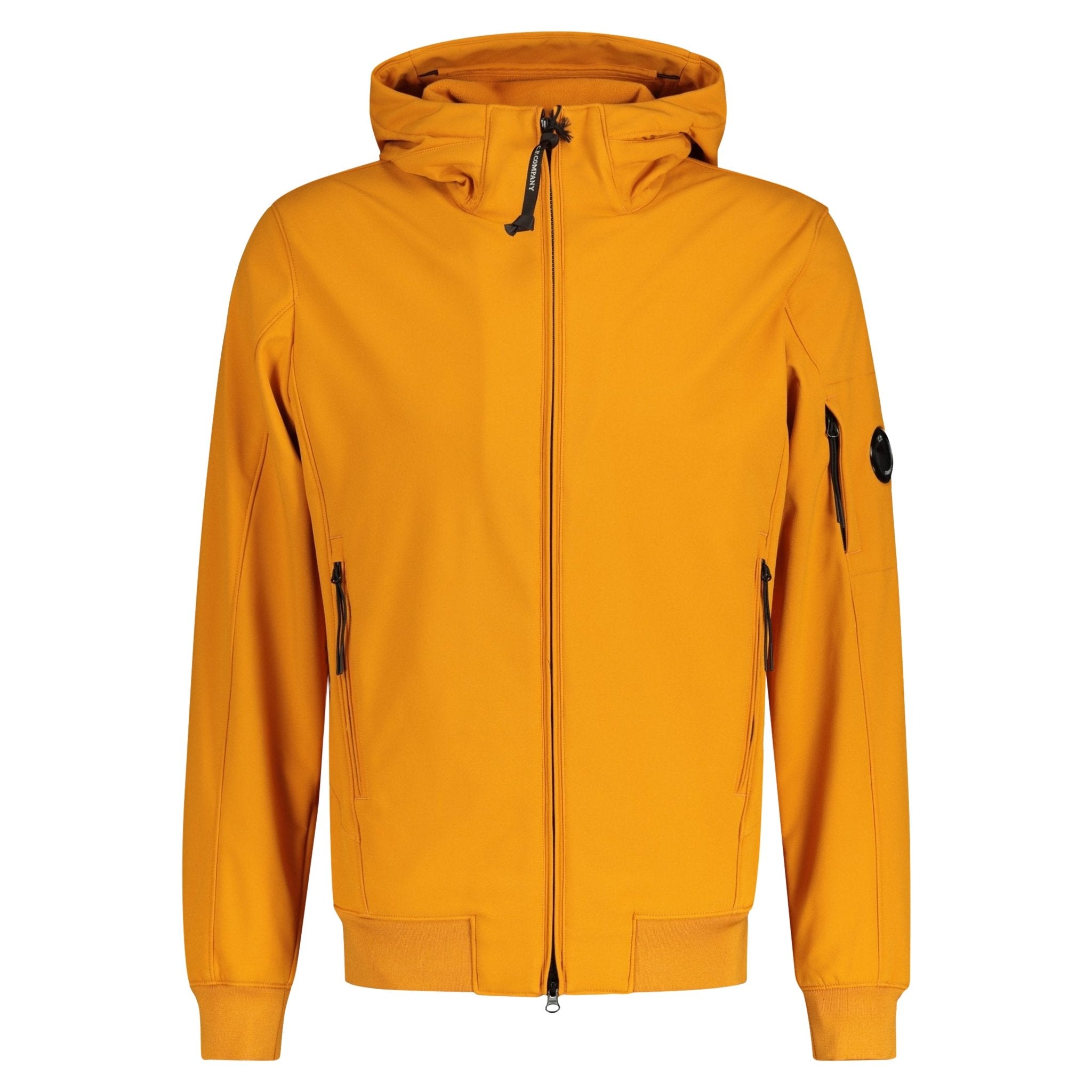 CP Company Shell-R Soft Shell Arm Lens Jacket Desert Orange - Boinclo ltd
