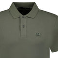 CP Company Short Sleeve Stitch Logo Polo-Shirt Green - Boinclo ltd