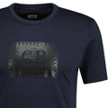 CP Company Stitch Logo Print T-Shirt Navy - Boinclo ltd