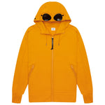 CP Company Zip Up Goggle Hoodie Sweatshirt Desert Orange - Boinclo ltd
