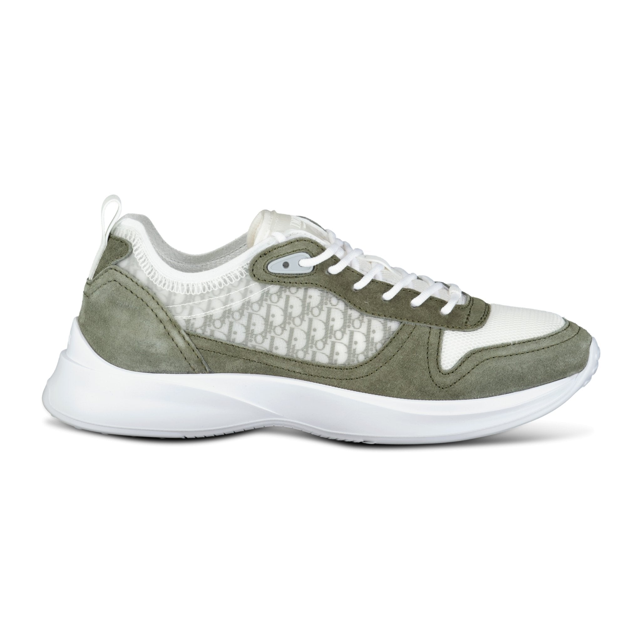 Dior B25 Suede Trainer White & Green - Boinclo ltd