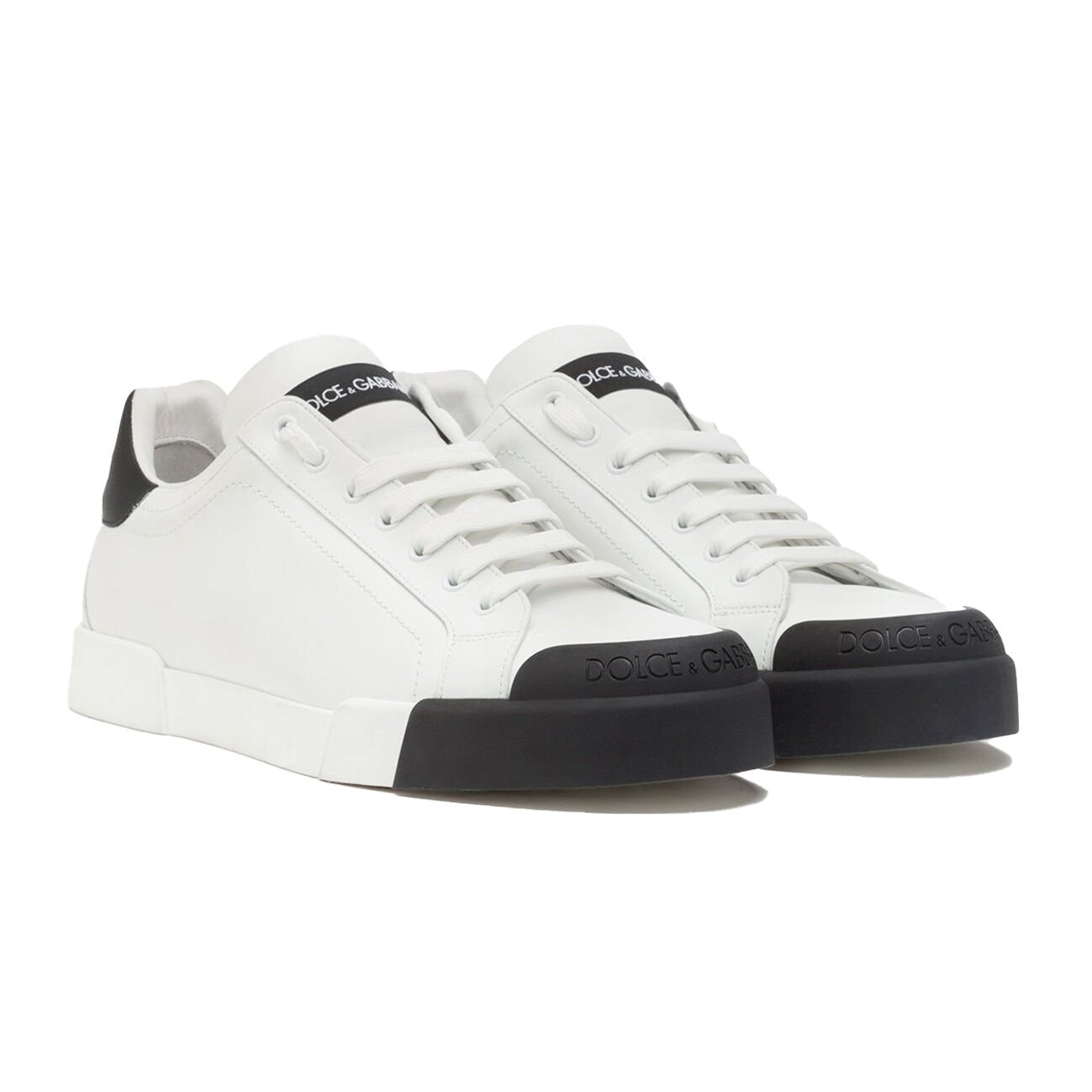 Dolce & Gabbana Calfskin Nappa Portofino Sneakers - Boinclo ltd