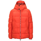 Dolce & Gabbana Orange Hooded Down Jacket - Boinclo ltd