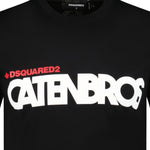 DSquared2 CATENBROS T-Shirt Black - Boinclo ltd