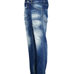 DSquared2 'Cool Guy' Beige Logo Slim Fit Jeans Blue - Boinclo ltd