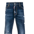 DSquared2 'Cool Guy' Distressed Slim Fit Jeans Blue Jeans - Boinclo ltd
